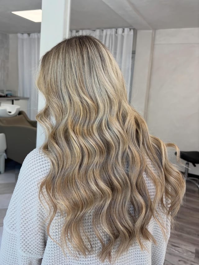 Soft Sandy Blonde, blonding