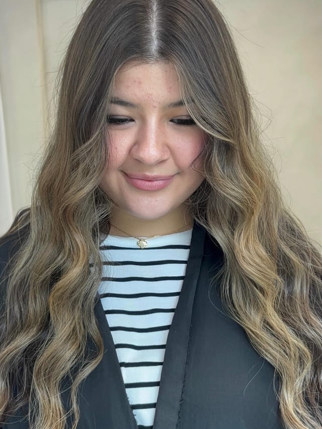 Honey Caramel Brunette, lived-in color